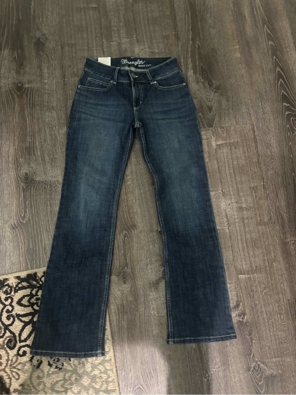 Wrangler Women's Boot Cut Jeans - Dark Indigo